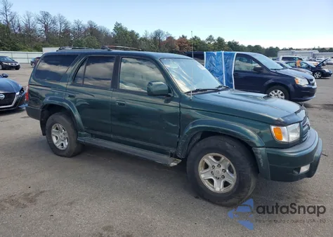 2000 Toyota 4Runner Sr5 из США, поврежденный, VIN JT3HN86R3Y0318347